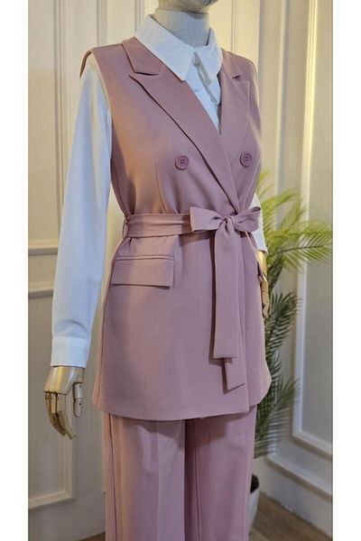 Tebrikler tekstil Women's Summer Hijab Suit Model G2304