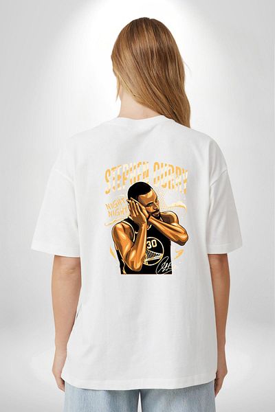 Angemiel تي شيرت مطبوع عليه Basketball Legend King of Basketball باللون الأبيض للنساء والرجال من الأمام والظهر