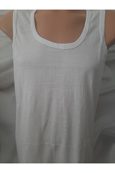 Butik Beyaz %100 pamuk cotton büyük beden erkek atlet kalın askılı