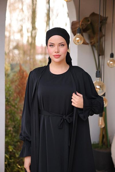 Nissra Ankanoor Double Abaya Set Anka25Zv29
