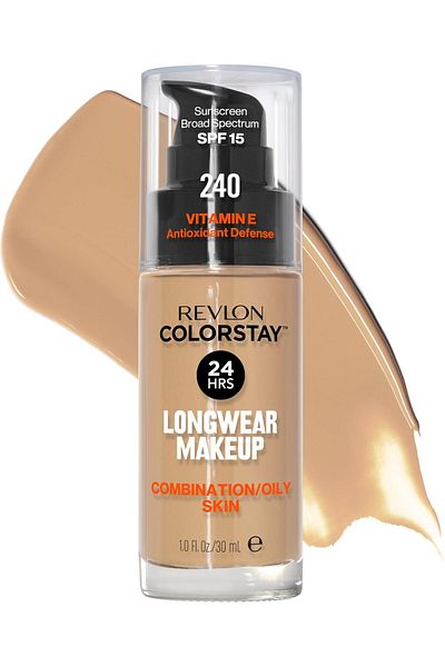 Revlon ColorStay 24HRS LongWear Makeup Liquid Foundation For Combination/oily Skin - SPF 15 Medium Beige