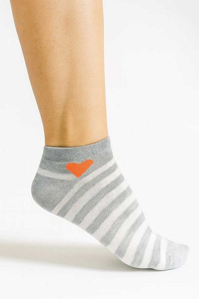 NESA 3' Pair of Different Patterned Women's Booties Socks Flexible - Cat*Smile*Line*Heart*Melody*Star Patterned