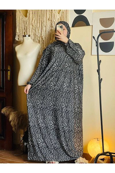Genrics Tiger Butter Prayer and Reception Shroud, wide and comfortable, available in one size, suitable for weights from 60 to 120 kg