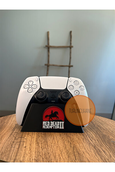 TURUNCUHANE Red Dead Redemption Arthur Morgan Logolu Kol Standı Ps5 Dualsense...