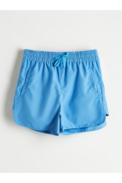 LC Waikiki Nou sezon pentru femei Sea Sortu cu talie elastică - S54247Z8