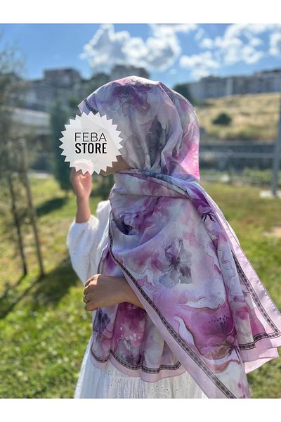 FEBA STORE Prestige Dalia Pattern Shawl