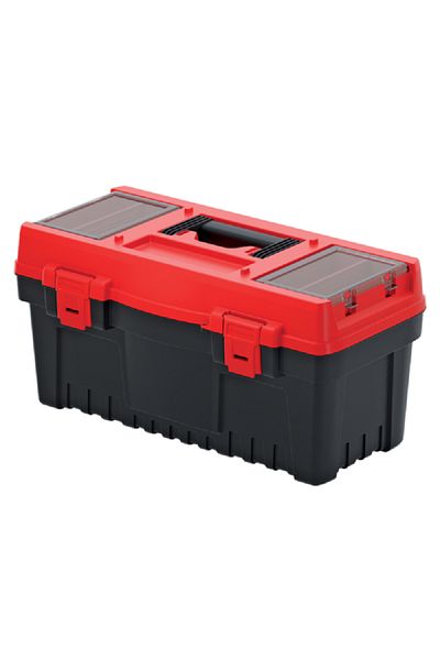 kistenberg EVO 55 Durable Tool Box with Removable Separators Black and Red