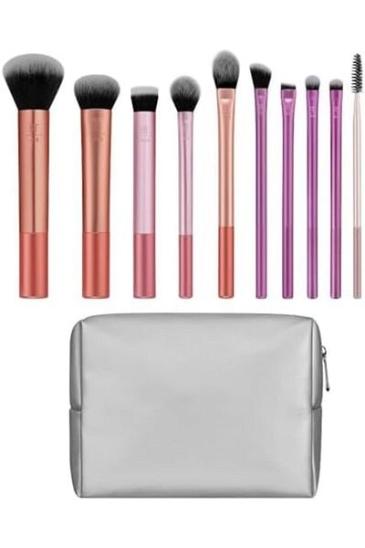Real Techniques Best Selling Blends Brush Set Kit, 11 Piece Set