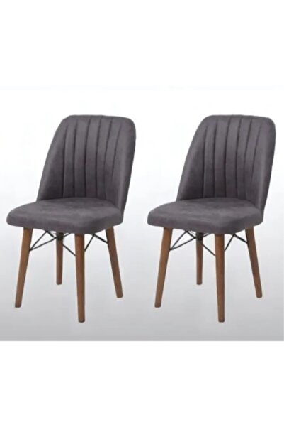 Kaktüs Avm 2'li Mutfak Sandalyesi Salon Sandalyesi Yemek Odası Sandalyesi 2 A...