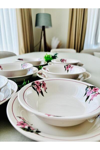 VENÜS HOME DECORATION Karçiçeği Model 12 Parça Yemek Takımı