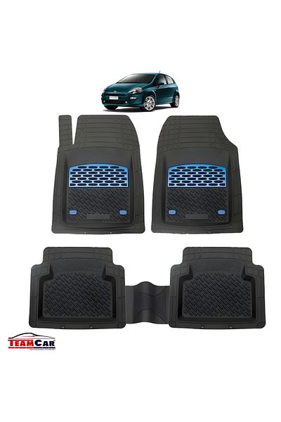 TEAMCAR Covorașe Auto Fiat Punto Iii (GRANDE PUNTO, PUNTO EVO) Blue