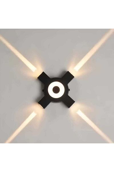 Jiju LED wall light IP65 Outdoor 5 W Warm light