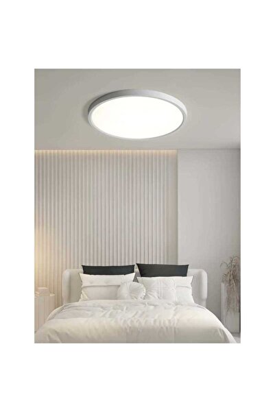 Jiju Plafoniera LED IP44 60 W Ultra Slim Grosime 2.1cm D50cm 6500K 6000lm