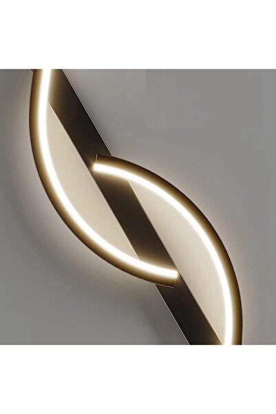LightPlanet Aplica LED 100cm Bara design Minimalist Negru+Gold Moderna 52 W, 3 Tipuri De Lumina