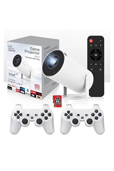 victiny Proiector inteligent 4K cu consolă de jocuri și ecran de proiecție 210 x 125 VICTINY