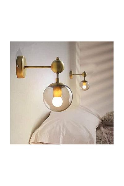 Jiju Wall lamp E14 Max 60 W Mx627/1 Globe Matt White