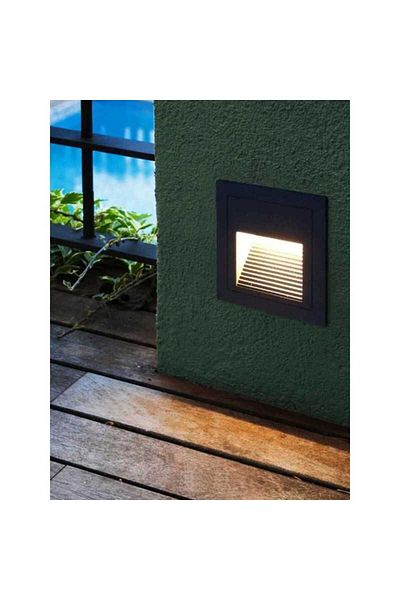 Jiju LED Staircase Lamp IP65 Outdoor Warm Light 2 W
