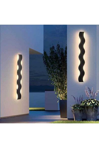 Jiju Outdoor LED Wall Light Bar 60cm 3000K IP65