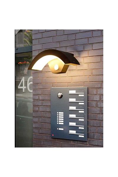 Jiju LED Wall Lamp + Motion Sensor Outdoor FB3017 9 W 4000K Neutral Light