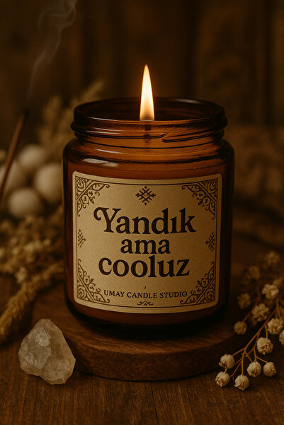 Handmade Kendi Notunu Oluştur Mum