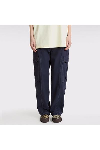 Vans 6oz Canvas Sidewalk Women's Navy Blue Trousers