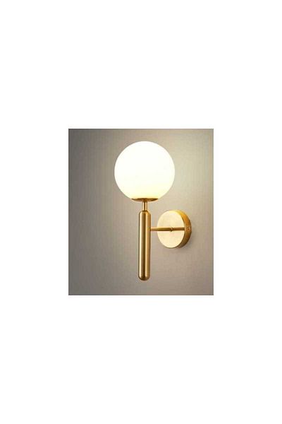 Jiju Glass Globe Wall Sconce E27