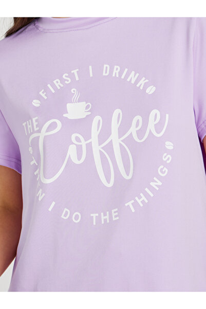 Take Two By Styli Slogan Printed T-Shirt and Skirts Co-Ords