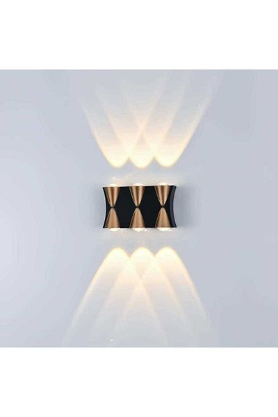 Jiju LED wall light IP65 Outdoor 6 W Warm light