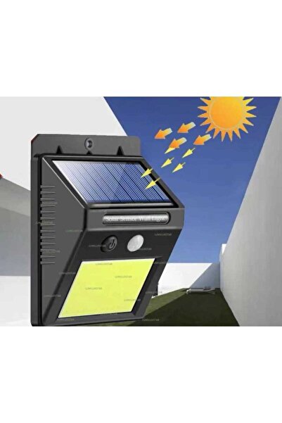 LightPlanet Lampa LED Cu Incarcare Solara Si Senzor De Miscare Cob 48LED 5V 5 W 1200MAH