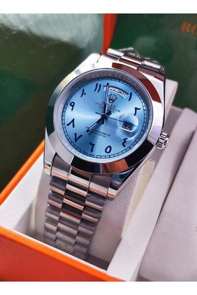 Rox Men's Classic Steel Watch with Battery - Premium Quality