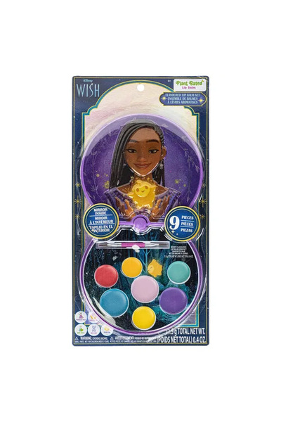 Townley مجموعة مرطب الشفاه القابلة للسحب من ديزني ويش سيركل