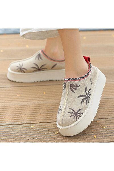 Home Cizme Mucy Beige din piele intoarsa