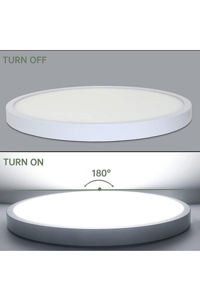 Jiju Wall Lamp With LED 3032R 24 W Round 4000K