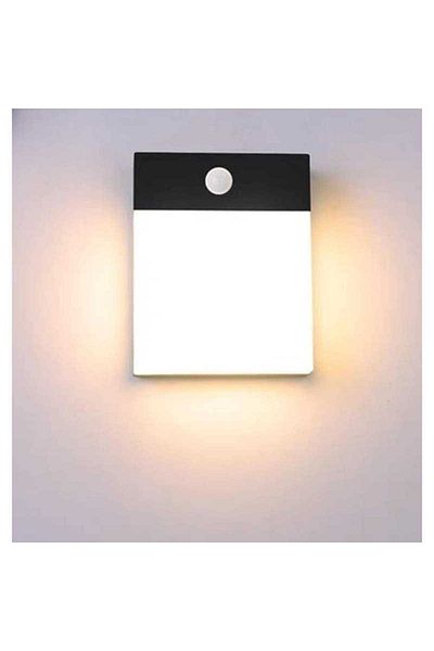 Jiju 24 W LED Wall Light With Motion Sensor Outdoor Warm Light