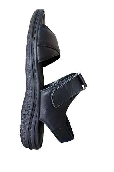 Ehil Sandals Slippers Massage Genuine Leather