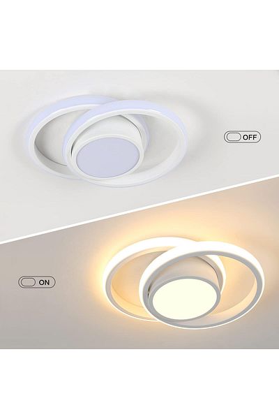 Jiju LED chandelier with 3 functions light/cold/warm/neutral