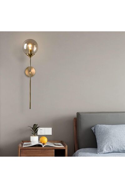 LightPlanet Aplica De Perete Glob Sticla Transparent E27x1