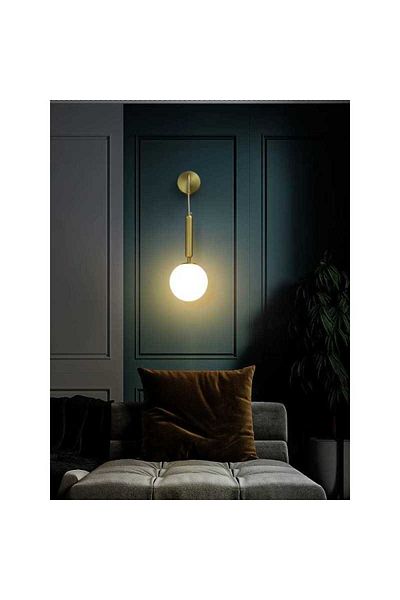 Jiju Wall Lamp E14 White Matte Glass