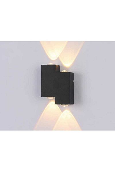 Jiju LED wall light IP65 Outdoor 4 W Warm light