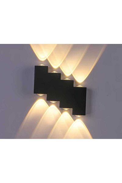 Jiju LED wall light IP65 Outdoor 8 W Warm light