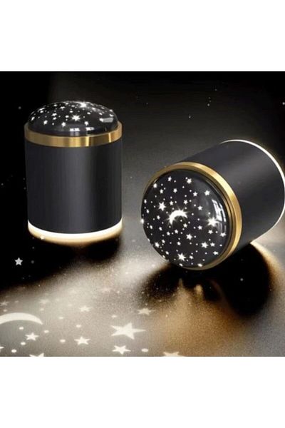 Jiju Modern Black+Gold Starry Sky LED Ceiling Light 14 W, 3 Light Types