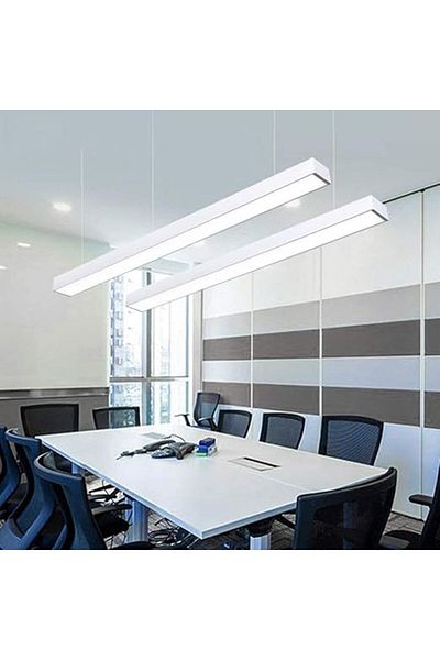 Jiju LED suspended lighting fixture 54w White, OFFICE 1.2M 54W A