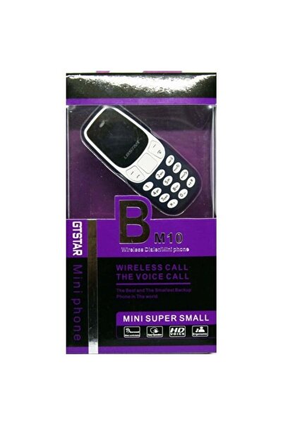 FOXMAG24 Μίνι τηλέφωνο FM ραδιόφωνο Bluetooth μοντέλο Nokia Dual Sim BM10 Μπλε
