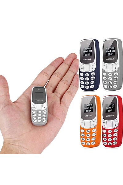 FOXMAG24 Mini Phone Fm Radio Bluetooth Model Nokia Dual Sim BM10 Blue