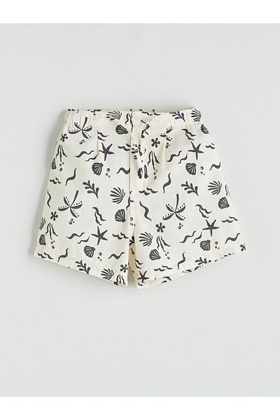 LC Waikiki Girl's Shorts with Elastic Waist