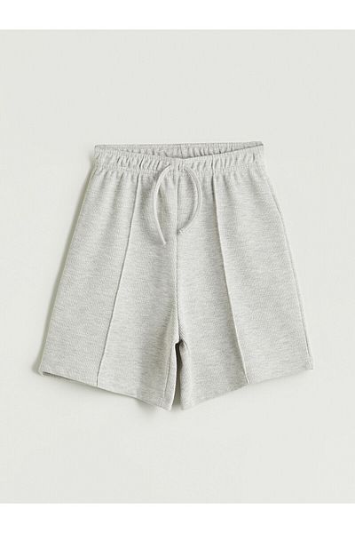 LC Waikiki Girl's Shorts with Elastic Waist
