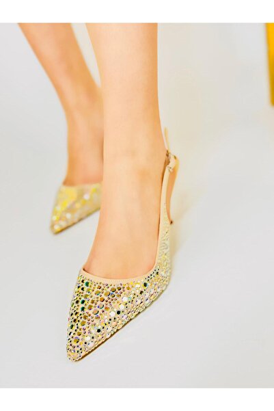 Efulia Γυναικεία γυαλιστερά λαστιχένια παπούτσια με λεπτομέρεια στον αστράγαλ...