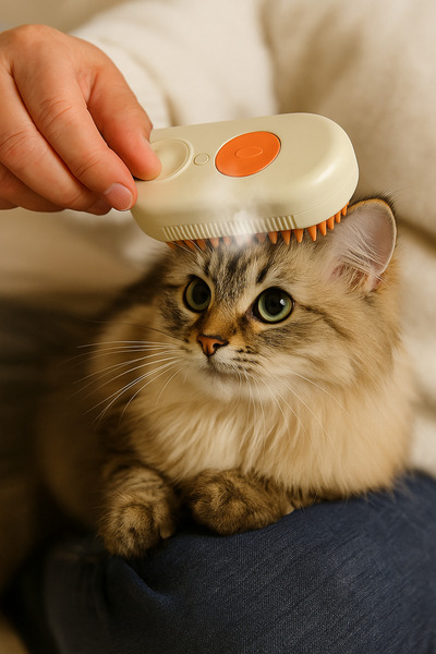 Kiwi 🧼 ŞARJLI BUHARLI EVCİL HAYVAN TARAĞI – Buharın Gücüyle Tüy Toplama ve M...