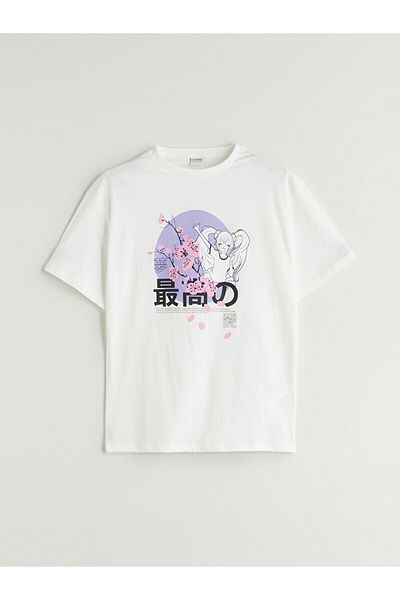 LC Waikiki Crew Neck Girl's T-Shirt