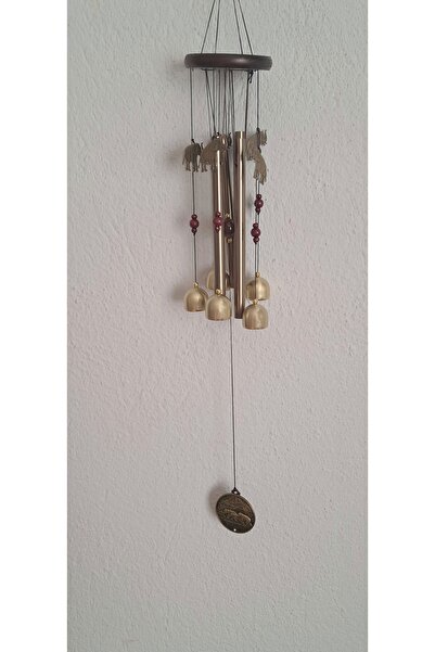 blackleg Kapı Süsü Duvar Süsü Hediyelik Fil Motifli Rüzgar Çanı Cafe Restoran Için Uyumlu